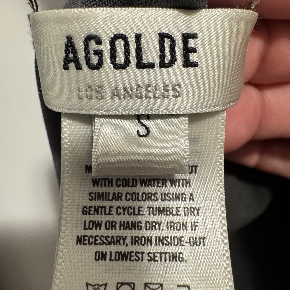 Agolde Gray Paulette Bodysuit - Picture 6 of 11